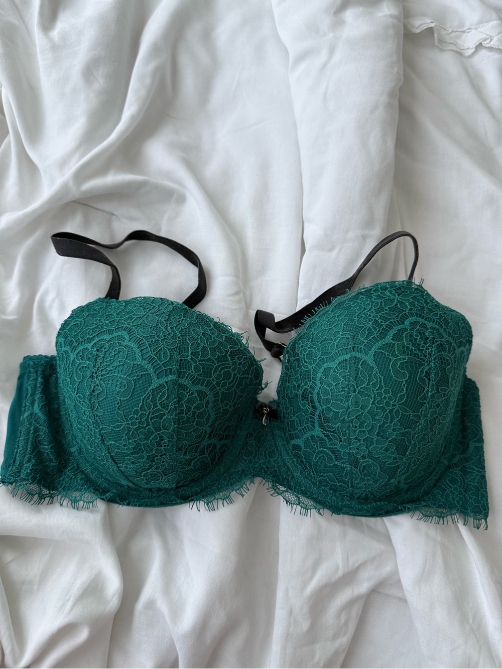 Victoria’s Secret Lace Push-Up Bra teal - Women Intimates & Sleepwear